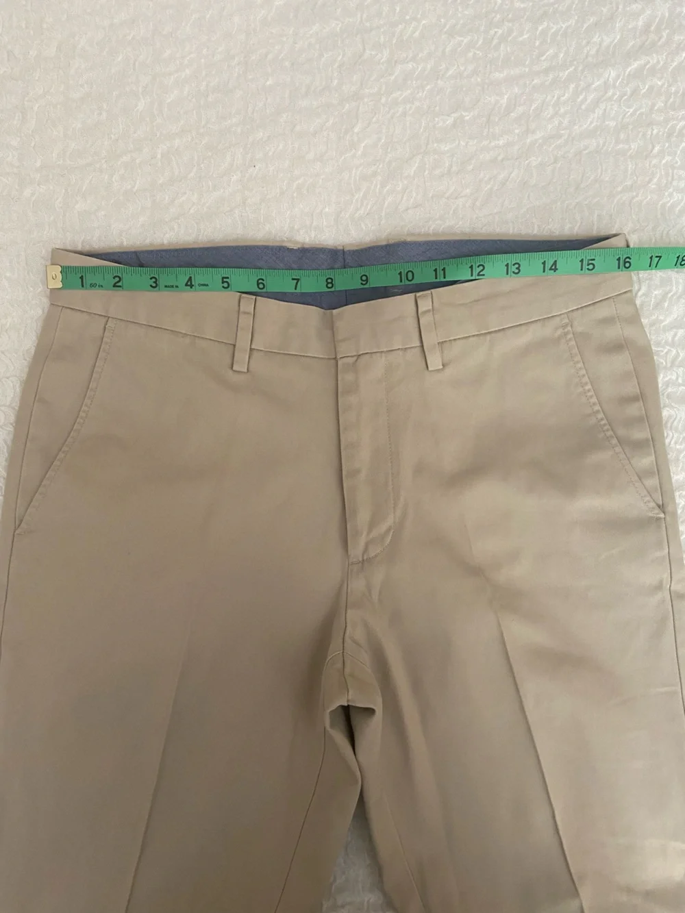 MENS J CREW BOWERY KHAKI PANTS SIZE 31/30